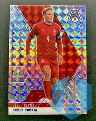 2021 Panini Mosaic UEFA Euro Silver Mosaic Prizm Borek Dockal #30 Czech Republic